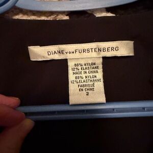 Diane Von Furstenberg Classic Black Garment